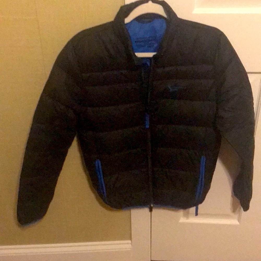 Light coat, boys 14/16 black
